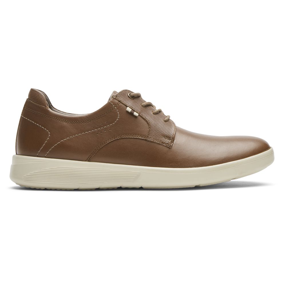 Pantofi Oxford Barbati Rockport Caldwell Plain Toe Maro - Romania 9302-SXRKA